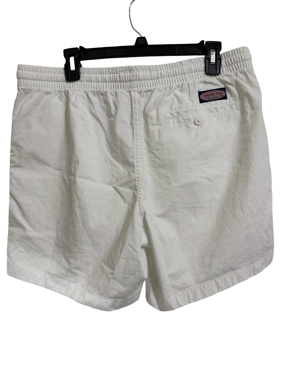 Vineyard Vines Women’s White Surfside Pull-On Shorts Sz Large NWT - Picture 2 of 4